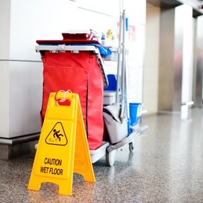 Stocked Janitorial Room